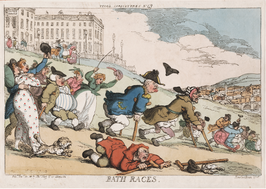 Image of a nineteenth-century satirical cartoon
