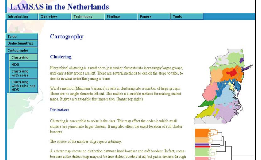 Screenshot of similar work in the Netherlands
